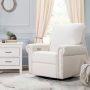 Linden Electronic Recliner and Swivel Glider in Cream 1