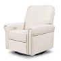 Linden Electronic Recliner and Swivel Glider in Cream 3