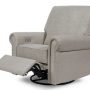 Linden Electronic Recliner and Swivel Glider in Grey 4