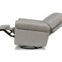 Linden Electronic Recliner and Swivel Glider in Grey 5