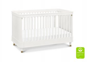 Tanner Crib in Warm White 5