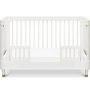 Tanner Crib in Warm White 8