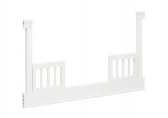 Tanner Toddler Bed Conversion Kit in Warm White 1