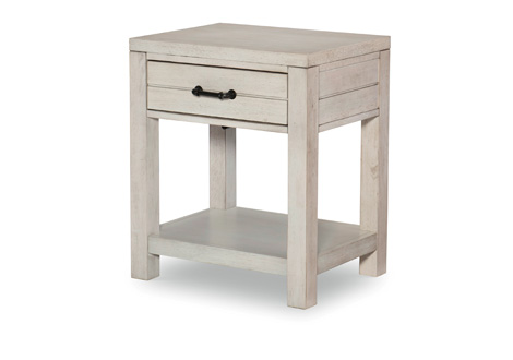 Summer Camp Night Stand in White
